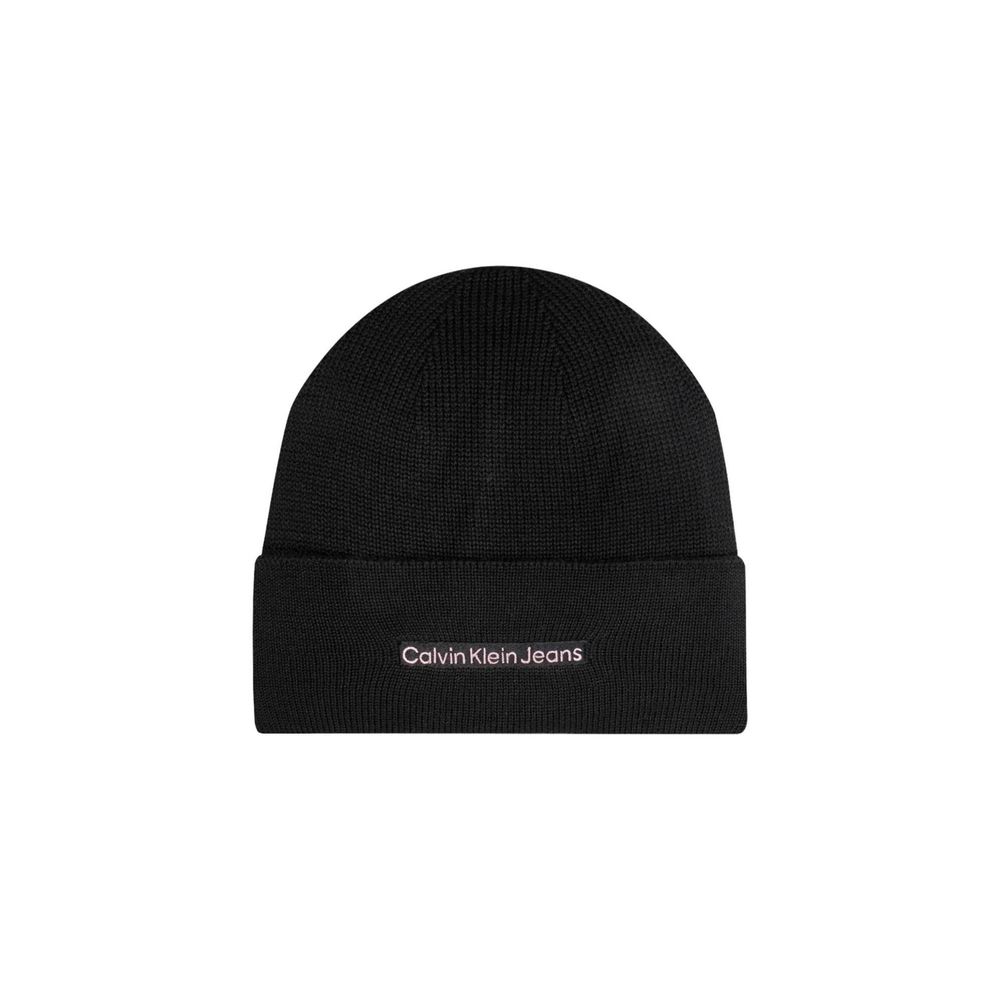 Calvin Klein Jeans Black Cotton Cap Baseball Hat