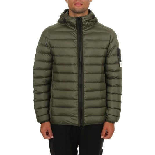 Stone Island Green Nylon Jacket Stone Island
