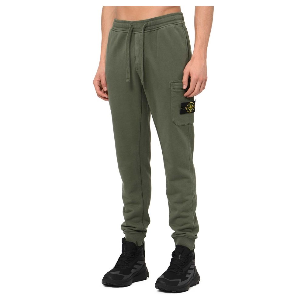 Stone Island Beige Cotton Men's Pants Stone Island