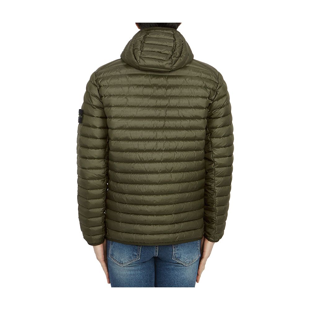 Stone Island Green Nylon Jacket Stone Island