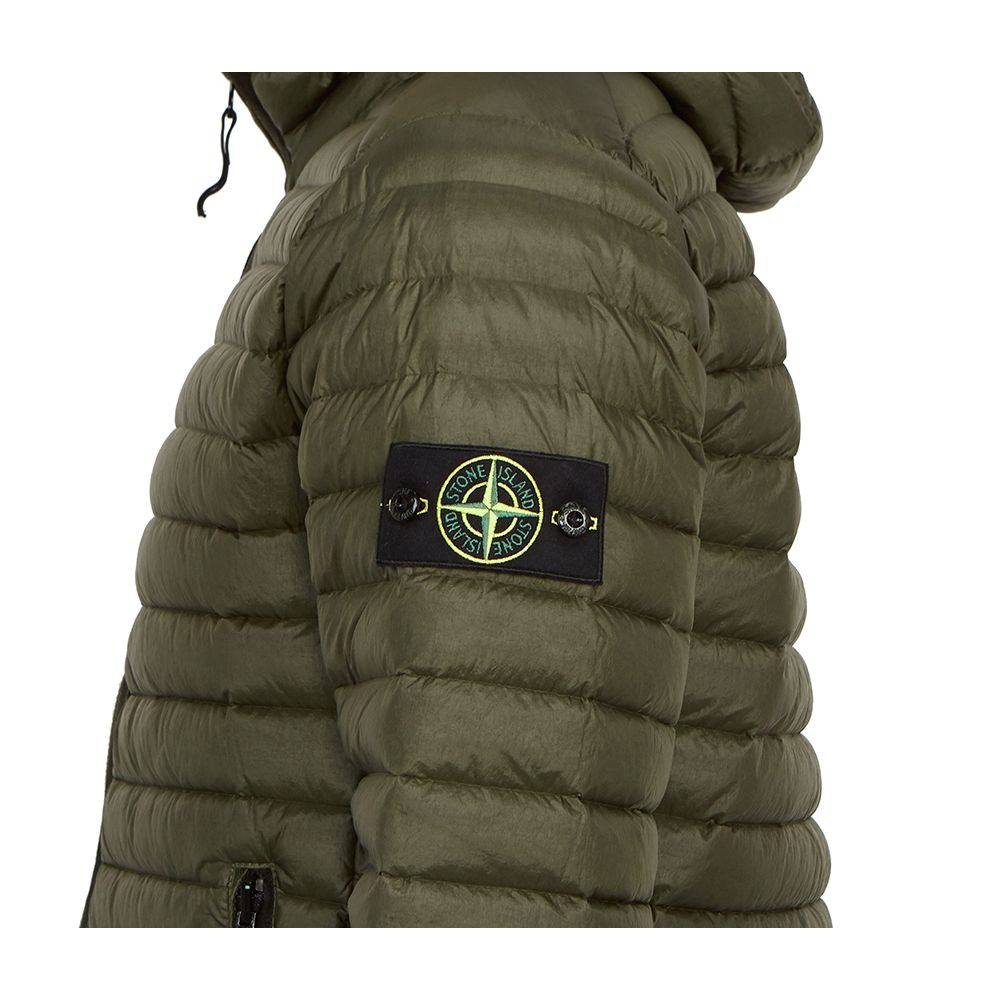 Stone Island Green Nylon Jacket Stone Island