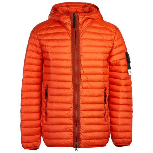 Stone Island Orange Nylon Jacket Stone Island
