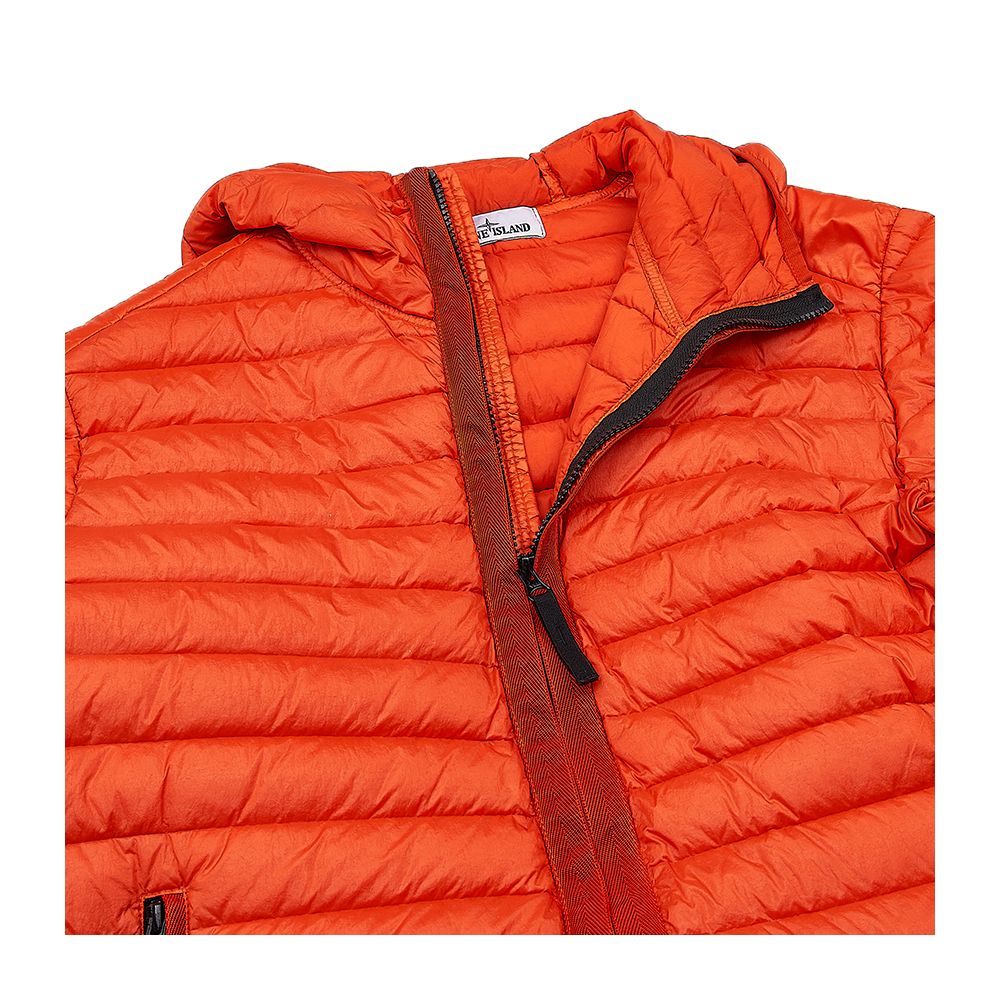 Stone Island Orange Nylon Jacket Stone Island