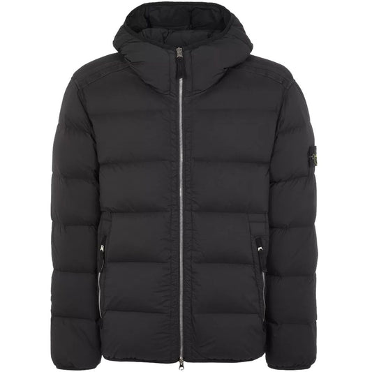 Stone Island Black Nylon Jacket Stone Island