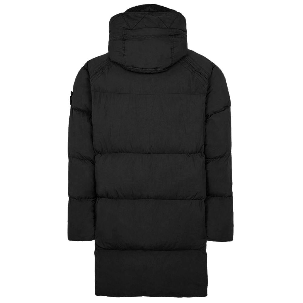 Stone Island Black Nylon Jacket Stone Island