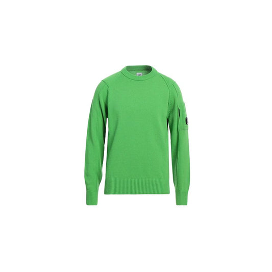 C.P. Company White Wool Men Cardigan C.P. Company
