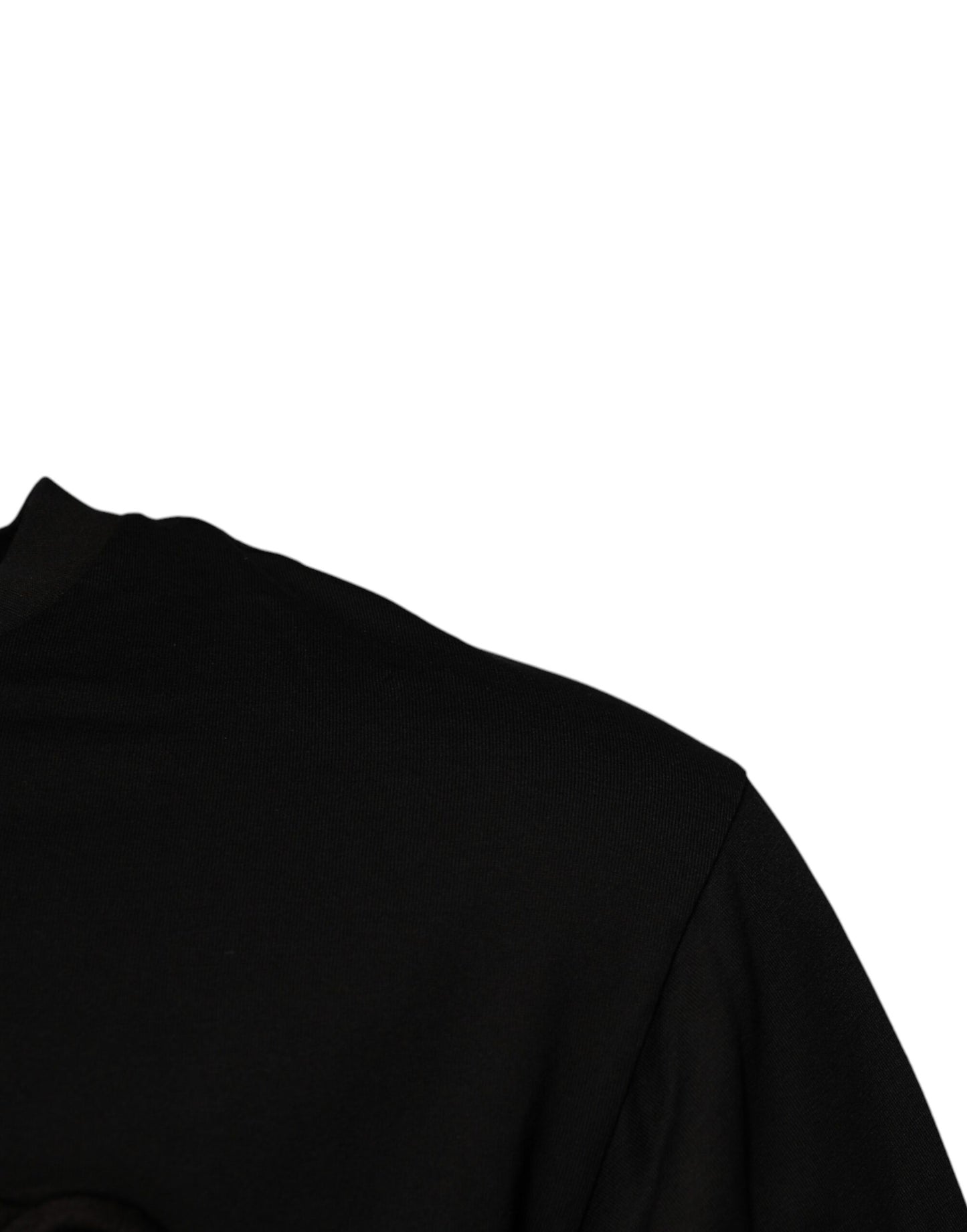 Dolce & Gabbana Black DG Logo Cotton Crew Neck T-shirt Dolce & Gabbana