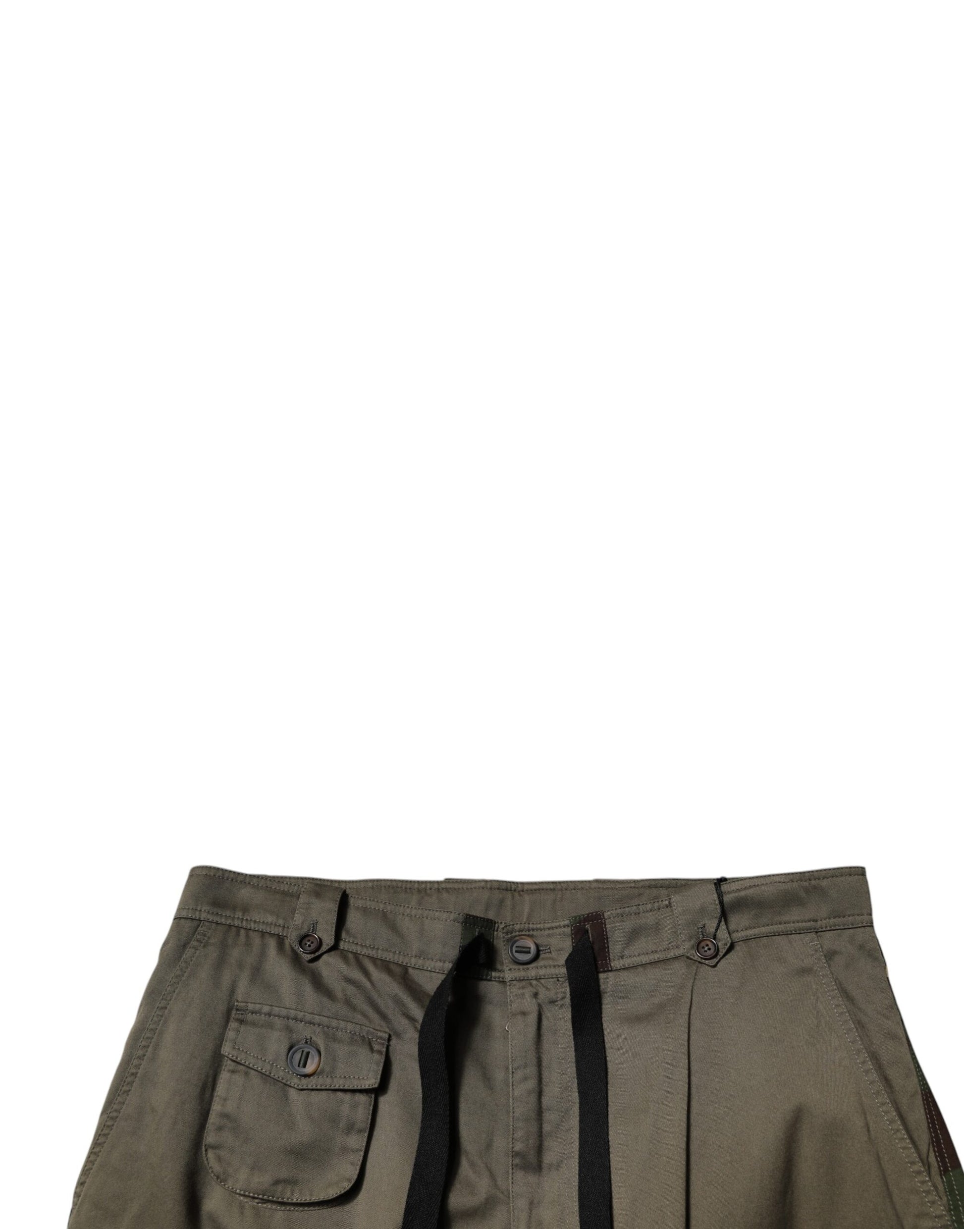Dolce & Gabbana Multicolor Patchwork Camouflage Cargo Pants Dolce & Gabbana
