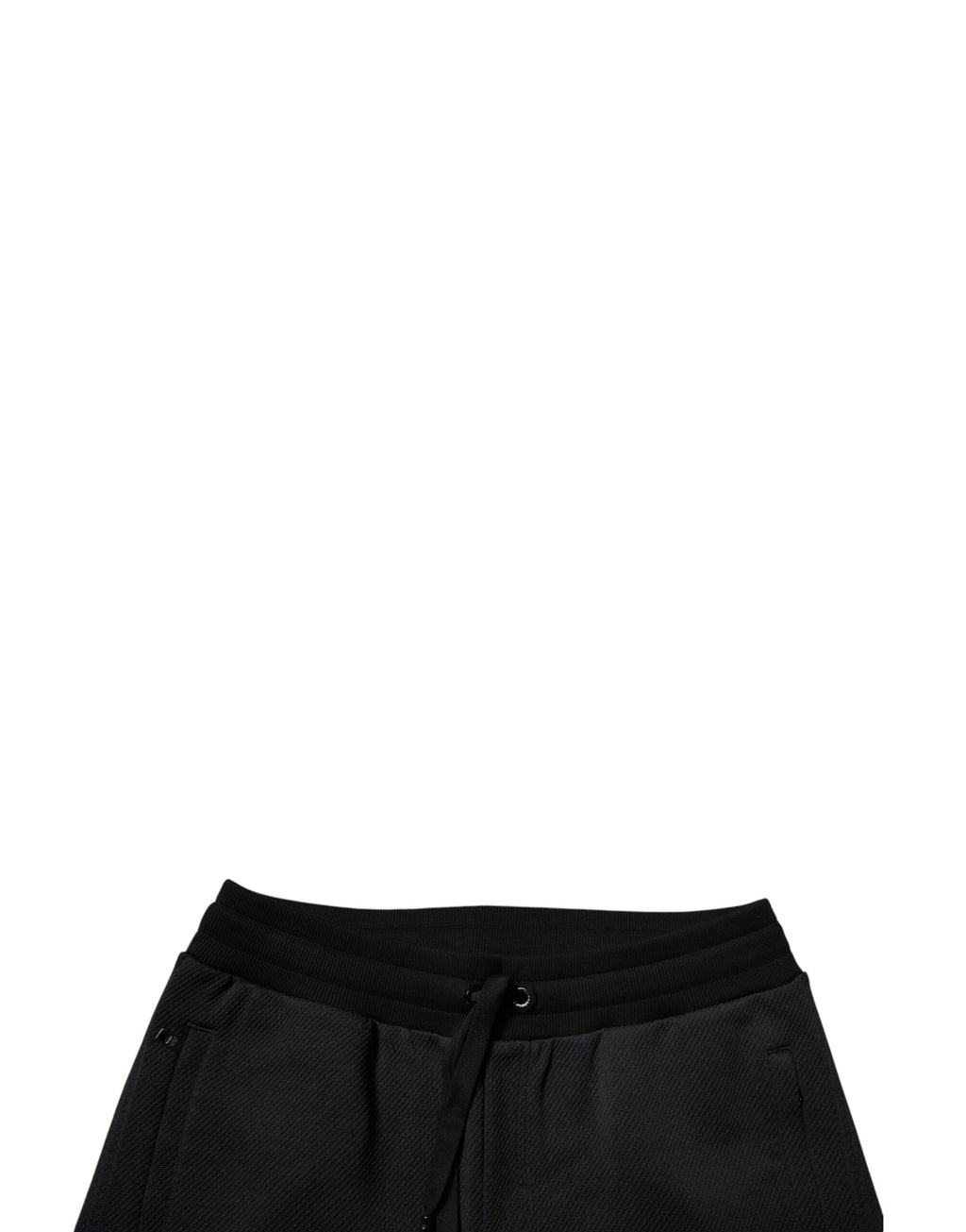Dolce & Gabbana Black Polyester Men Jogger Sweatpants Pants - Eljoys Fashion 