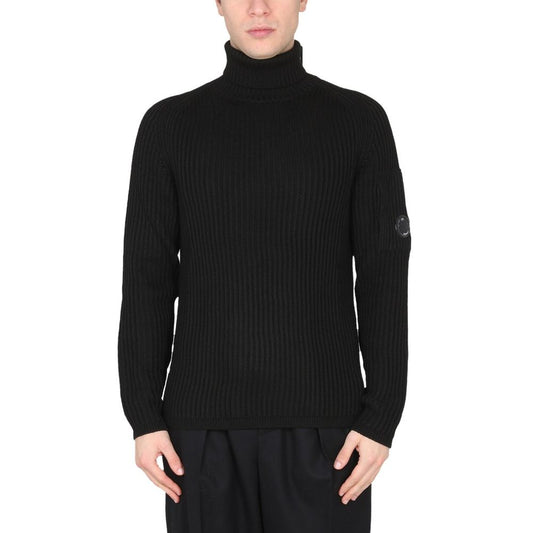 C.P. Company Black Wool Sweater C.P. Company