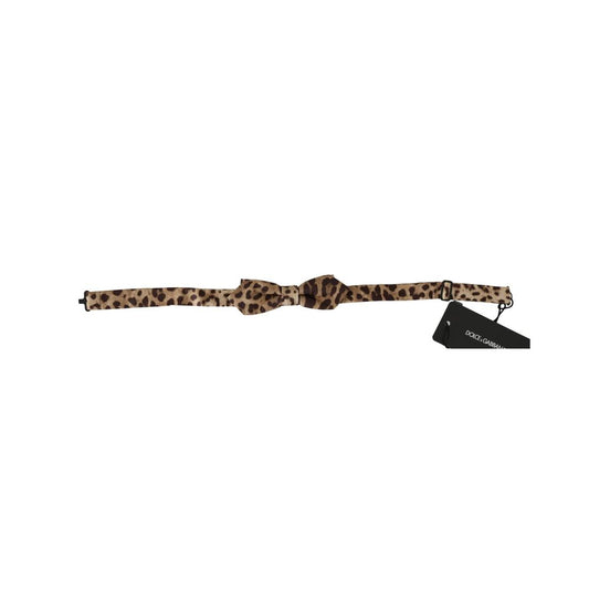 Dolce & Gabbana Brown Silk Ties & Bowty Dolce & Gabbana