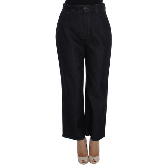 Dolce & Gabbana Blue Cotton Jeans & Pant Dolce & Gabbana