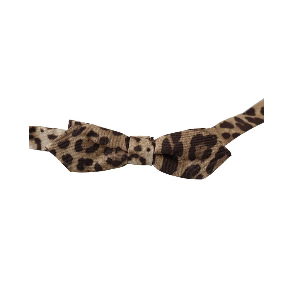 Dolce & Gabbana Brown Silk Ties & Bowty Dolce & Gabbana