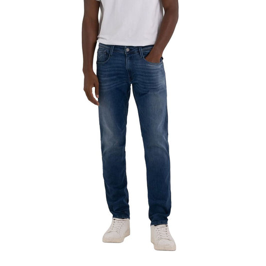 Replay Blue Cotton Jeans & Pant Replay