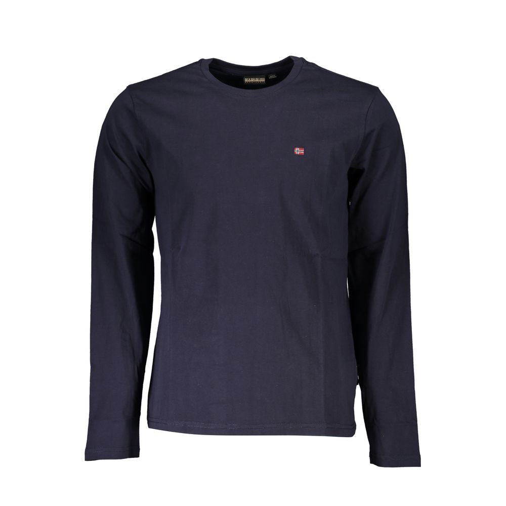Napapijri Blue Cotton Sportswear Napapijri