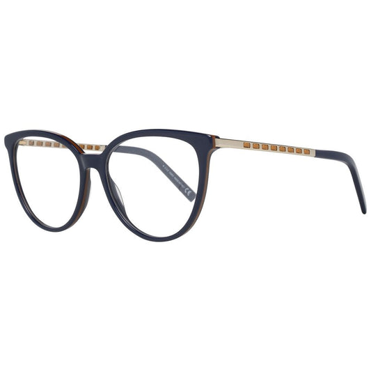 Tod's Blue Metal Glasses Frame