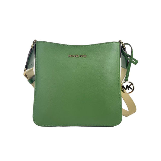Michael Kors Green Saffiano Leather Crossbody Bag Michael Kors