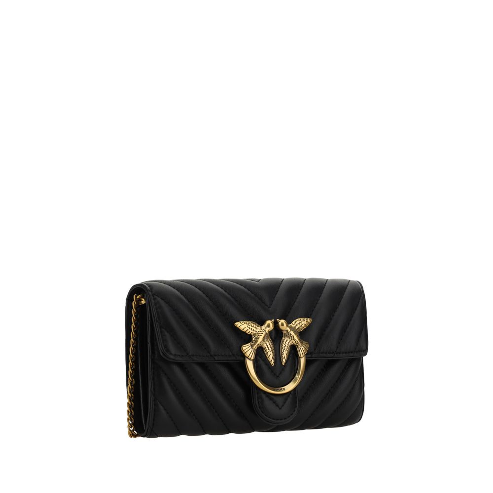 PINKO Love One Shoulder Wallet PINKO