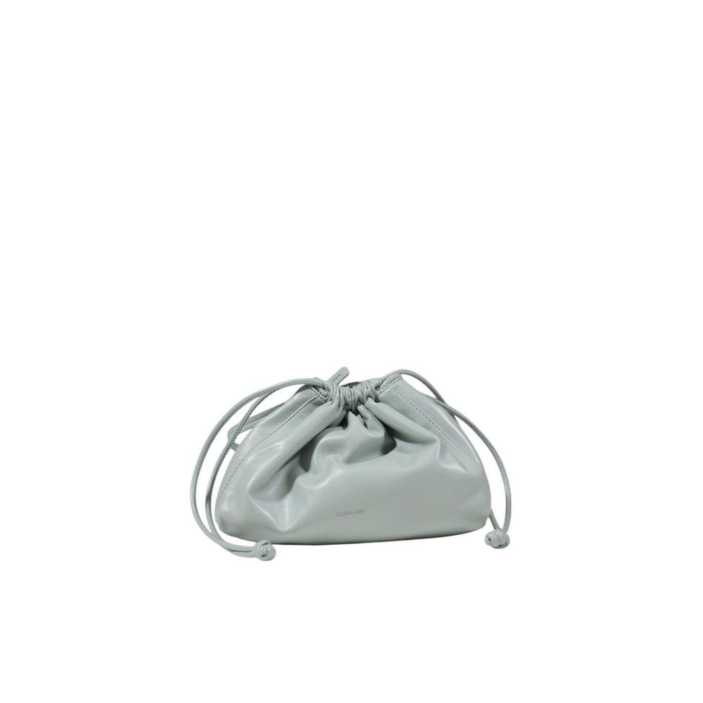 Calvin Klein Jeans Gray Recycled Polyester Handbag Calvin Klein Jeans