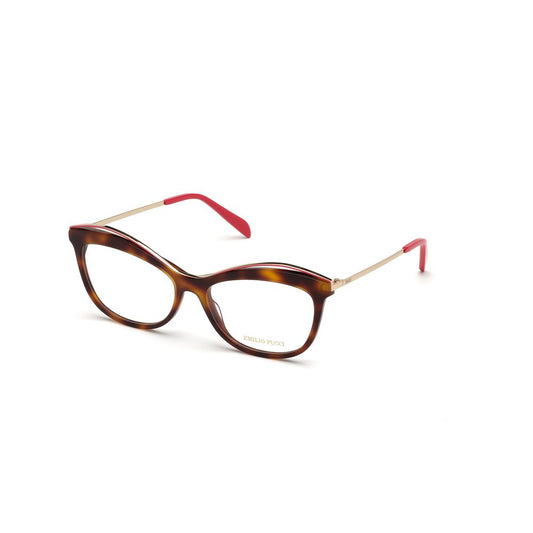 Emilio Pucci Brown Acetate Frames Emilio Pucci