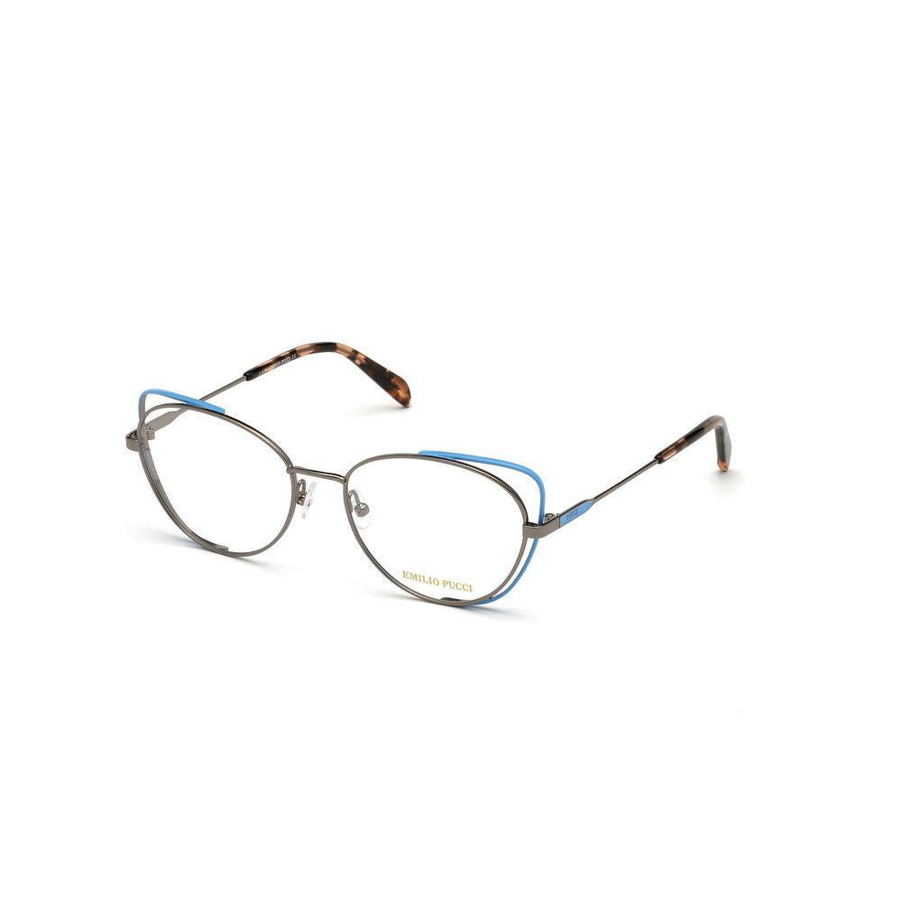 Emilio Pucci Gray Metal Frames Emilio Pucci
