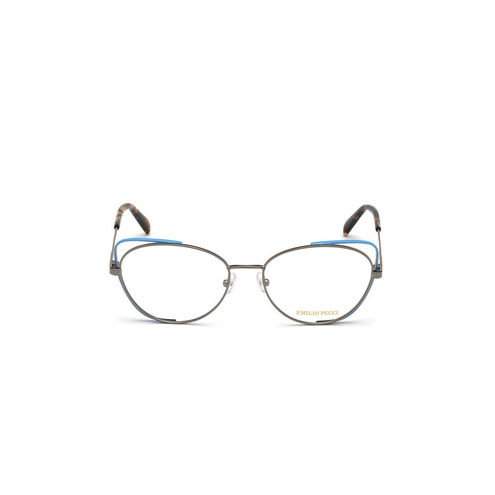 Emilio Pucci Gray Metal Frames Emilio Pucci