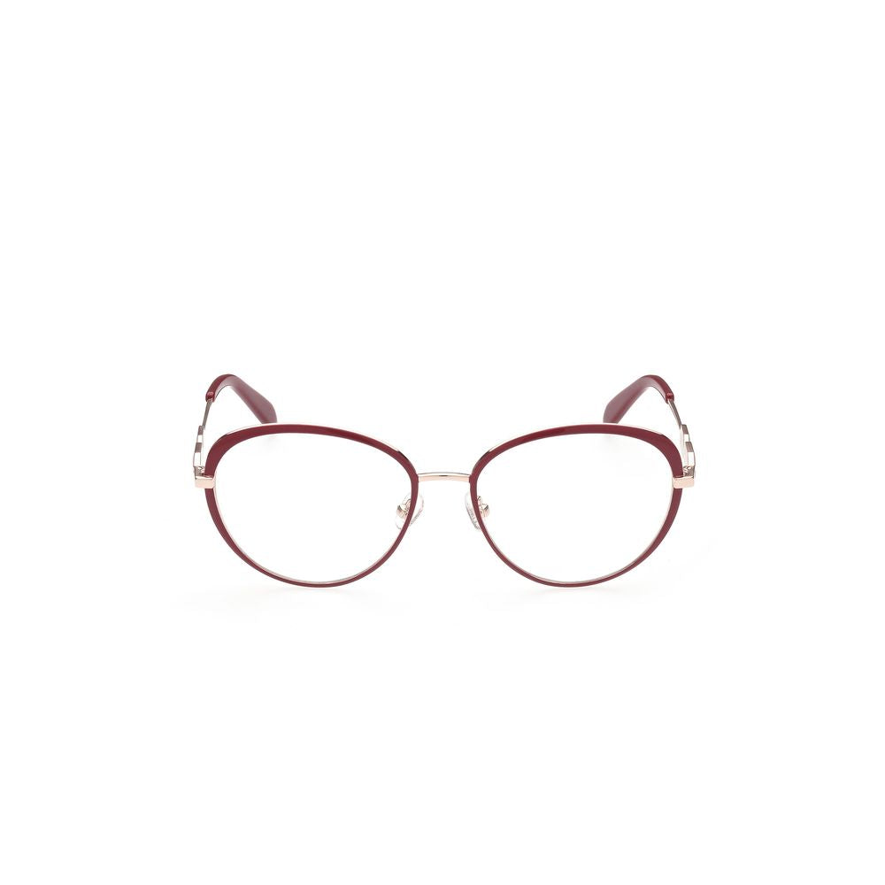 Emilio Pucci Red Metal Frames Emilio Pucci
