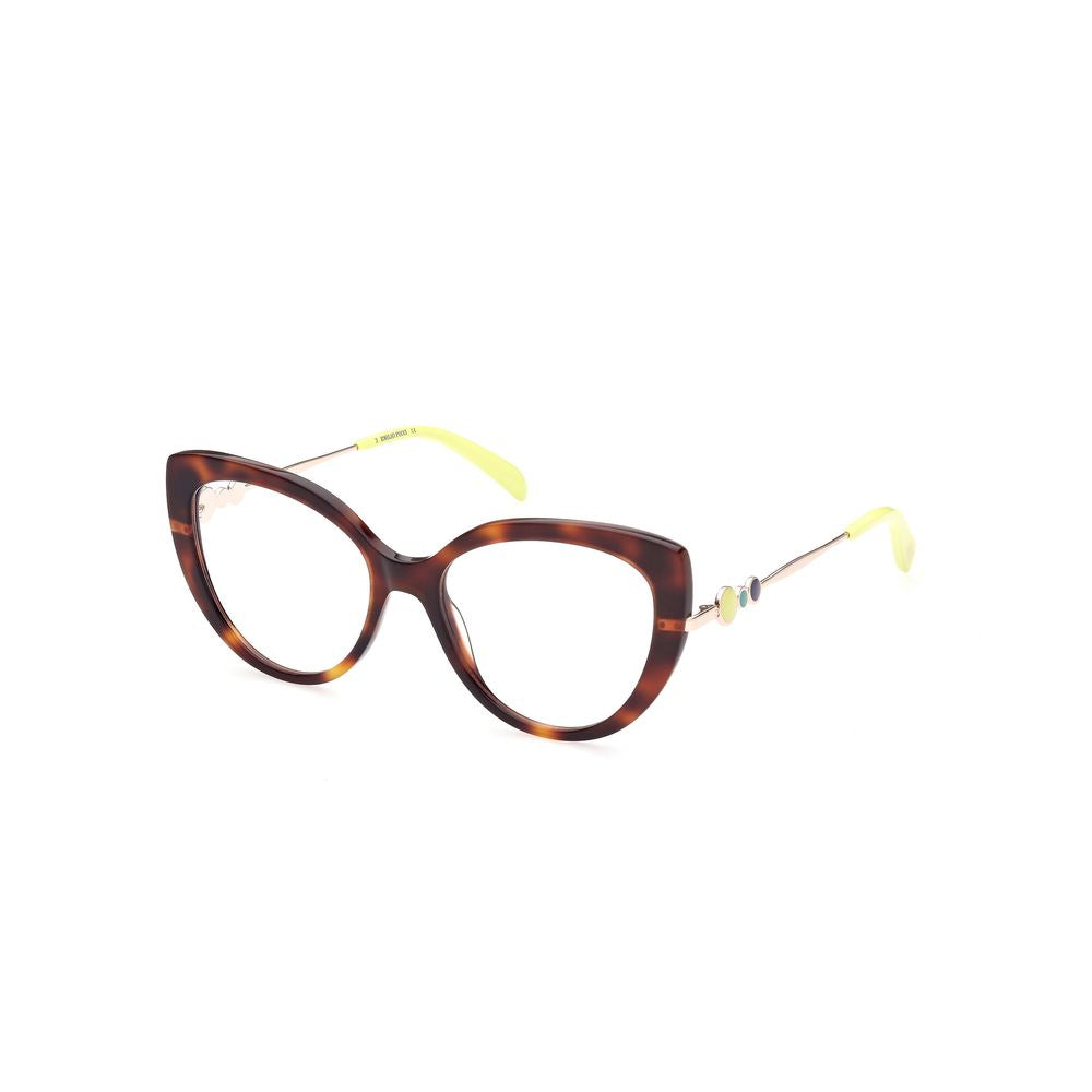 Emilio Pucci Brown Acetate Frames Emilio Pucci