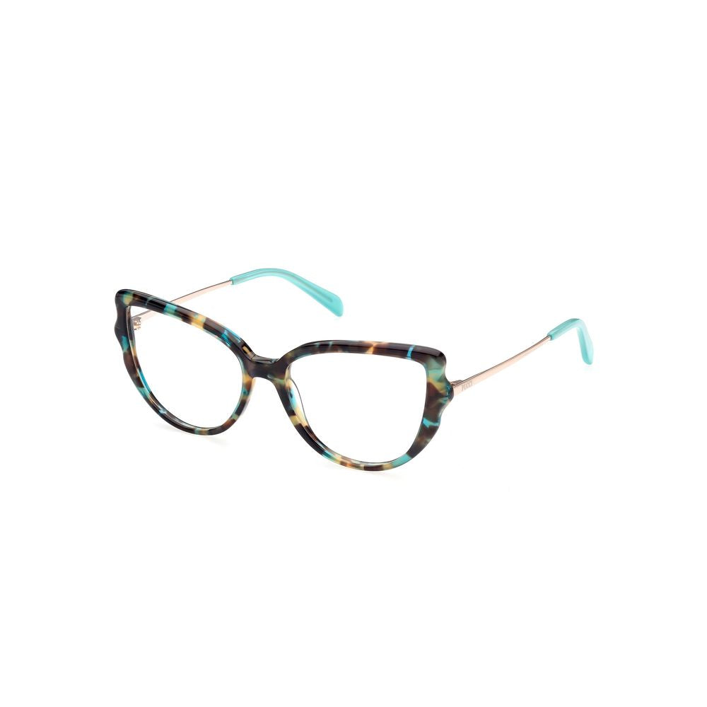 Emilio Pucci Brown Acetate Glasses Frames