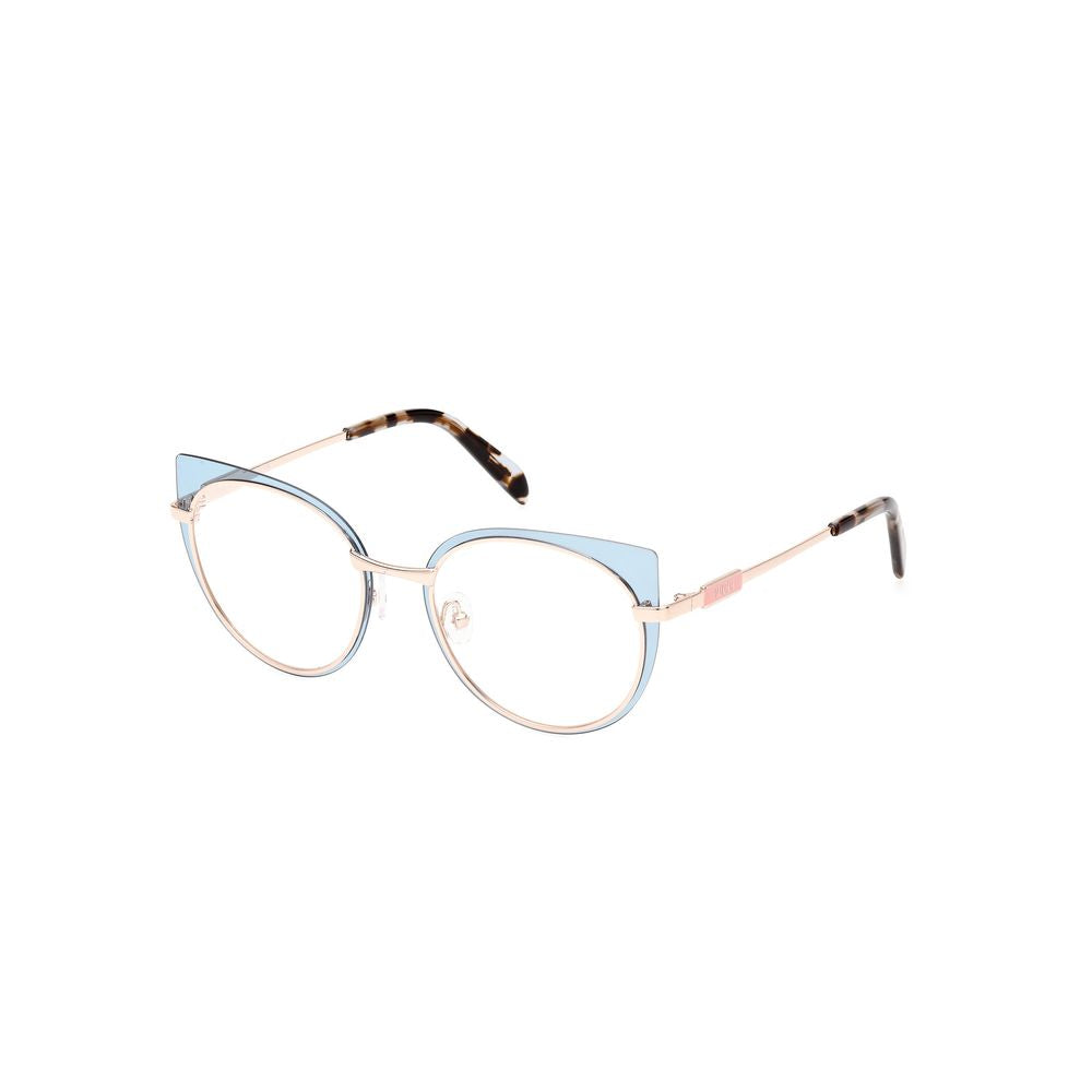 Emilio Pucci Blue Metal Frames Emilio Pucci