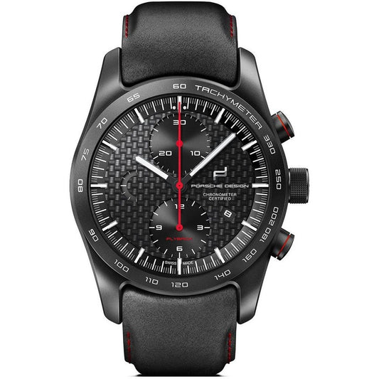 Porsche Design Black Leather Watch Porsche Design