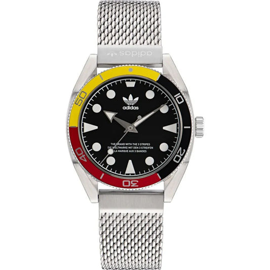 Adidas Gray Stainless Steel Watch Adidas
