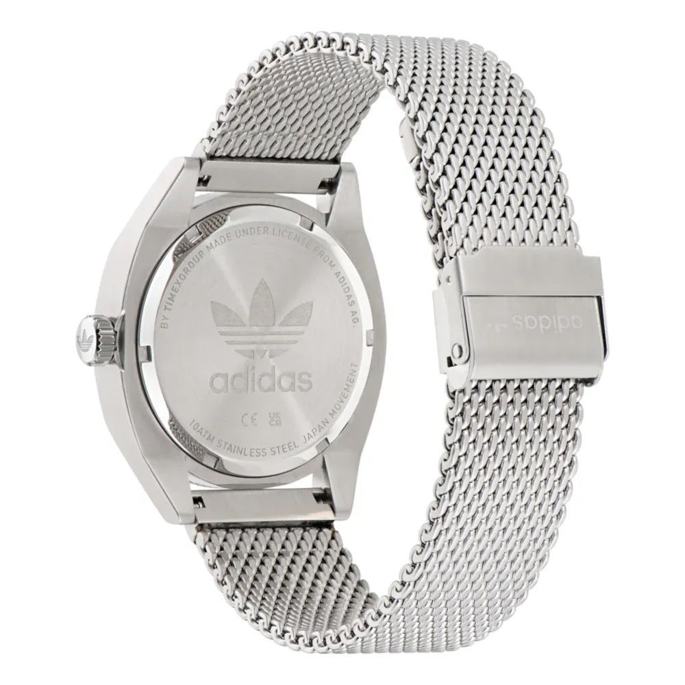 Adidas Gray Stainless Steel Watch Adidas