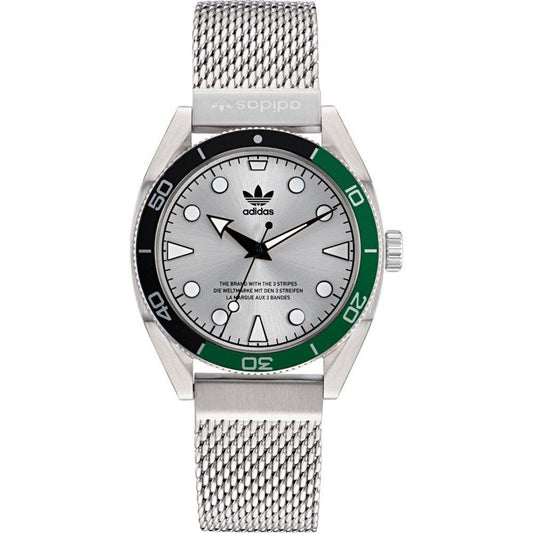 Adidas Gray Stainless Steel Watch Adidas