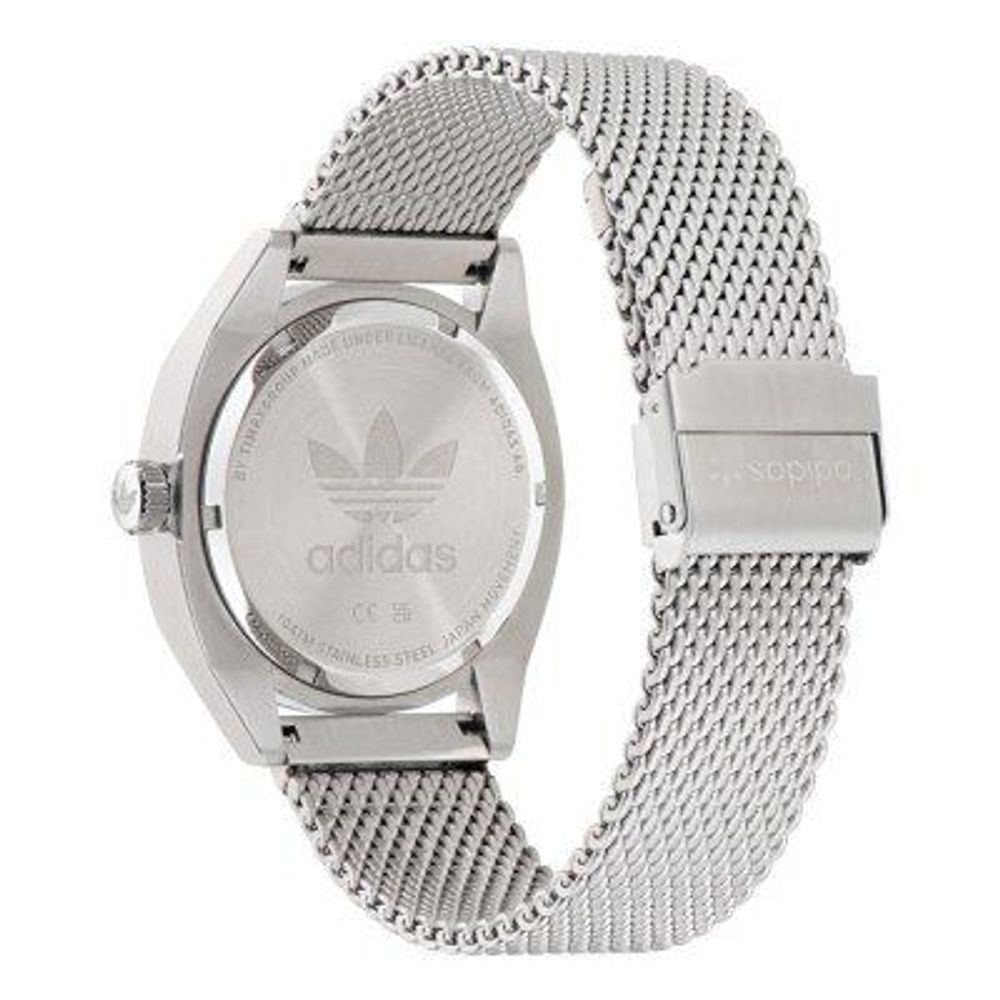 Adidas Gray Stainless Steel Watch Adidas