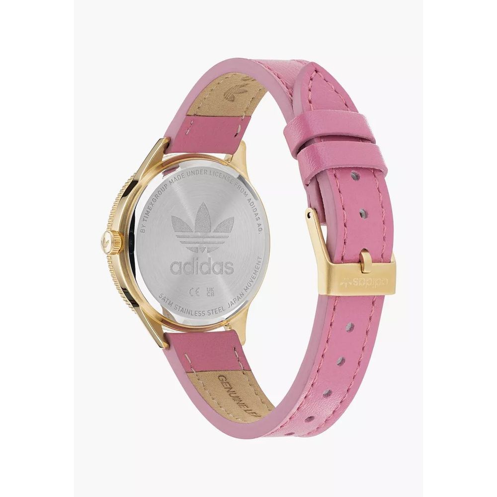 Adidas Multicolor Leather Watch Adidas