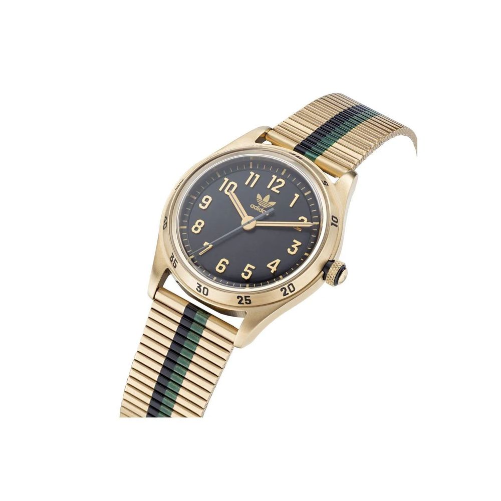 Adidas Gold Stainless Steel Watch Adidas