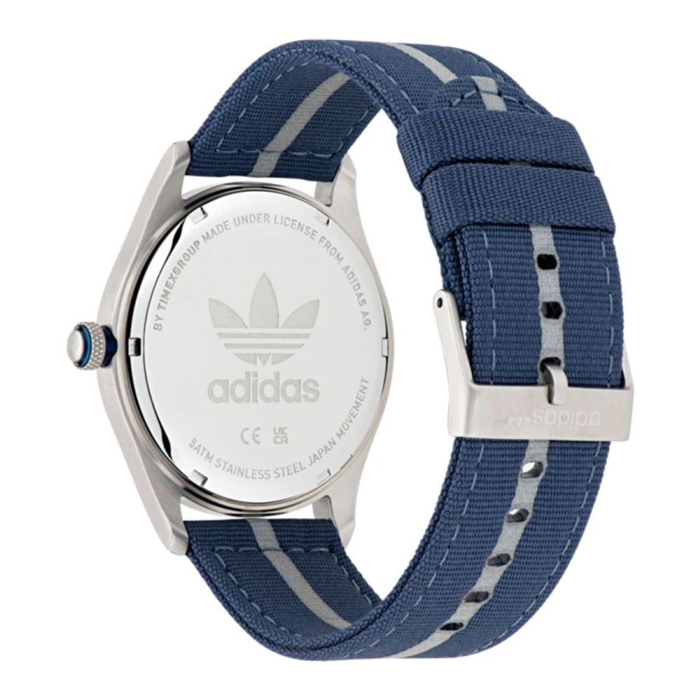 Adidas Blue Fabric Watch Adidas