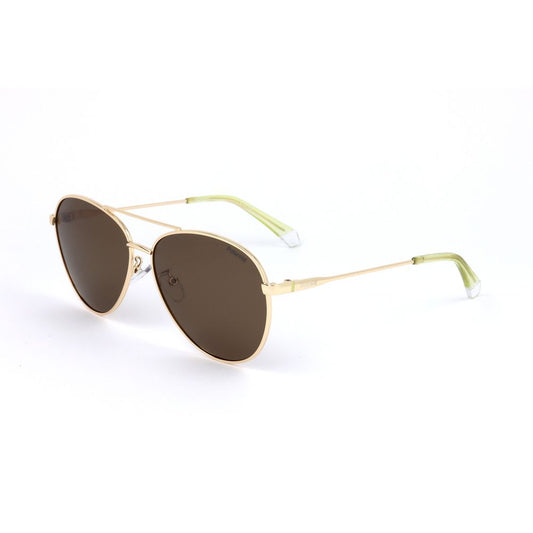 Polaroid Gold Metal Sunglasses Polaroid