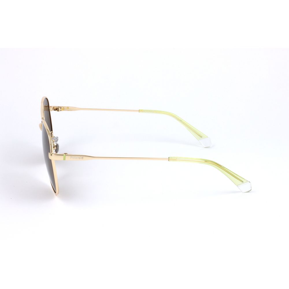 Polaroid Gold Metal Sunglasses Polaroid