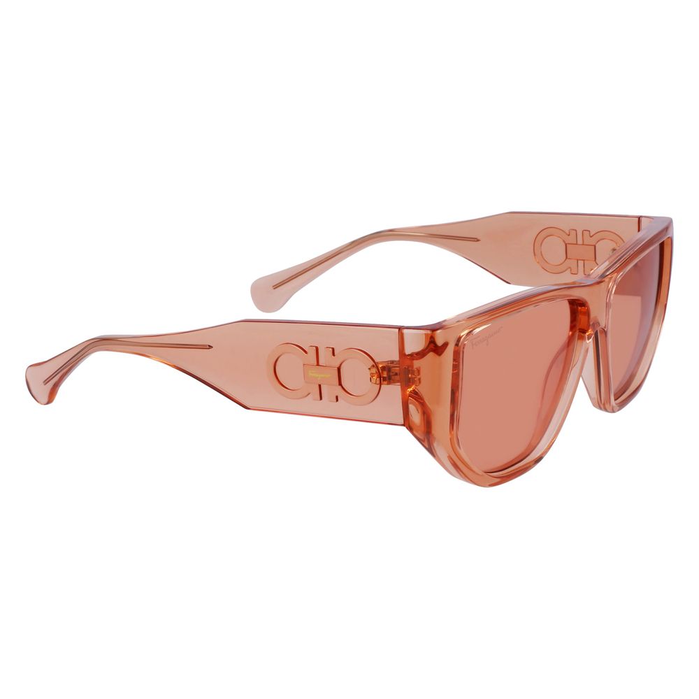 Ferragamo Orange Injected Sunglasses Ferragamo