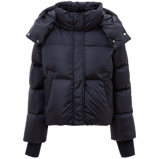 Add Blue Polyamide Jackets & Coat Add