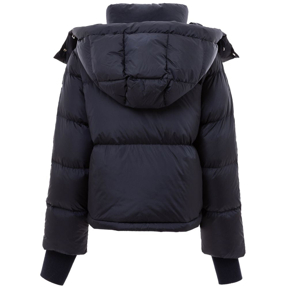 Add Blue Polyamide Jackets & Coat Add