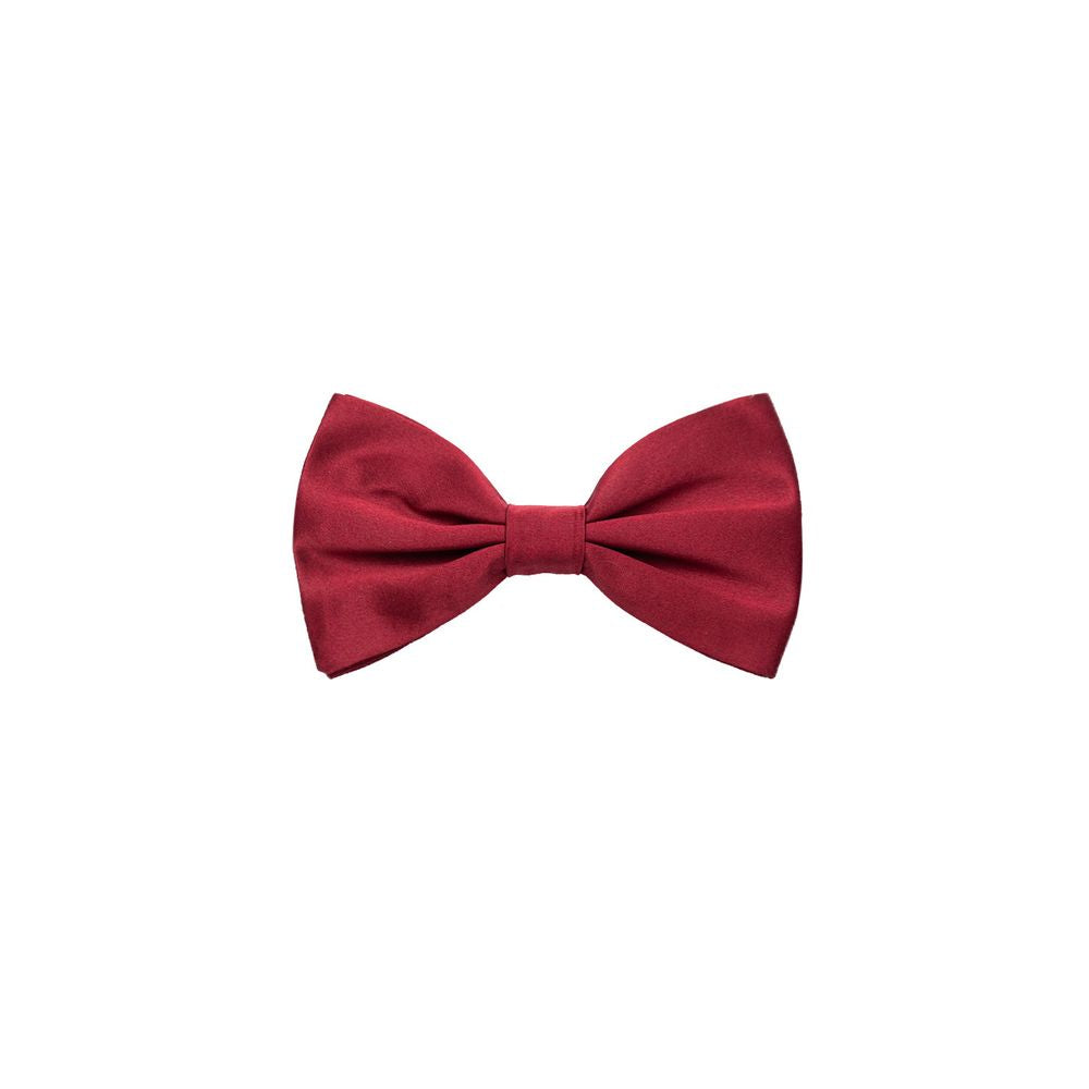 Dolce & Gabbana Red Silk Bowty Dolce & Gabbana