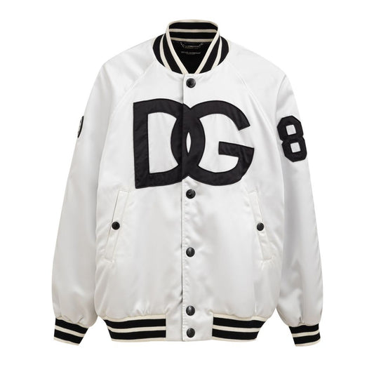 Dolce & Gabbana Beige Polyester Jackets & Coat Dolce & Gabbana