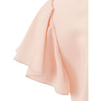 Lardini Elegant Pink Acetate Dress