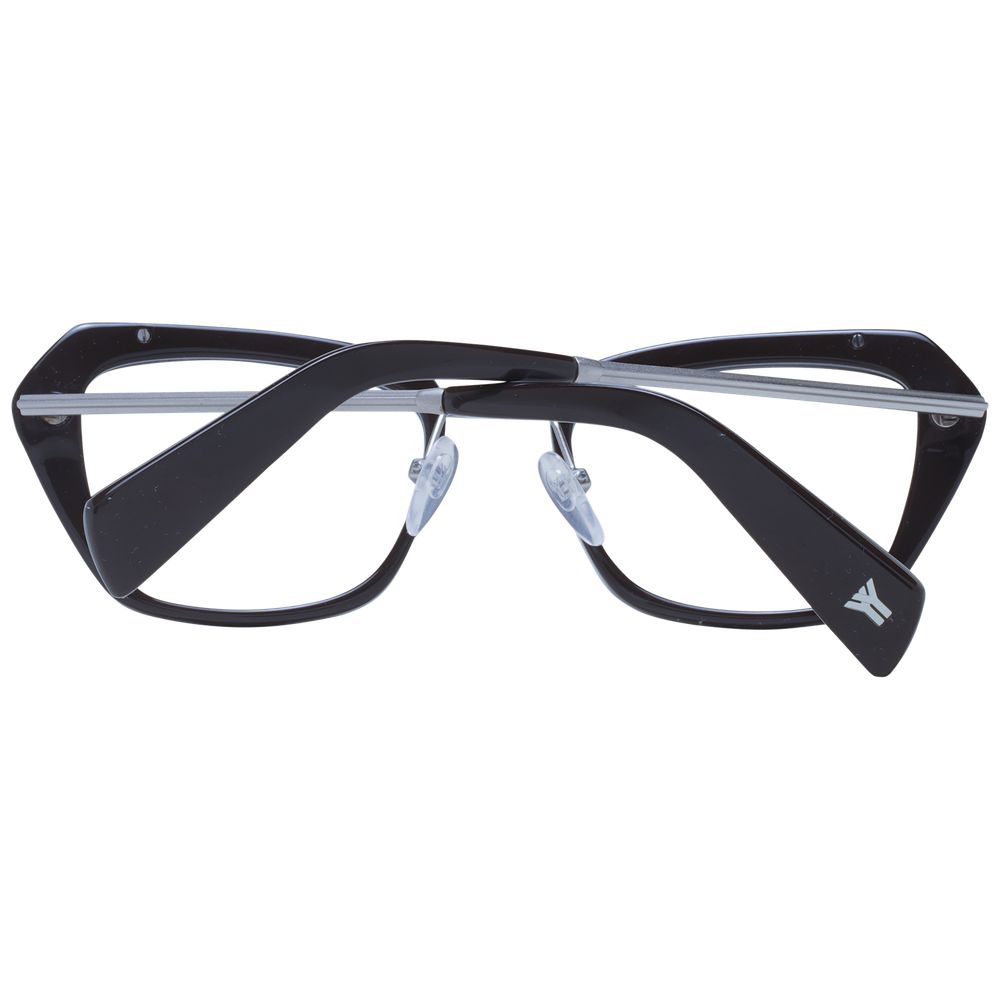 Yohji Yamamoto Black Metal & Plastic Glasses Frames