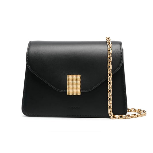Lanvin Black Leather Handbag Lanvin