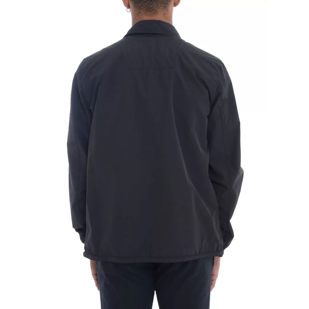 Herno Blue Nylon Jacket Herno