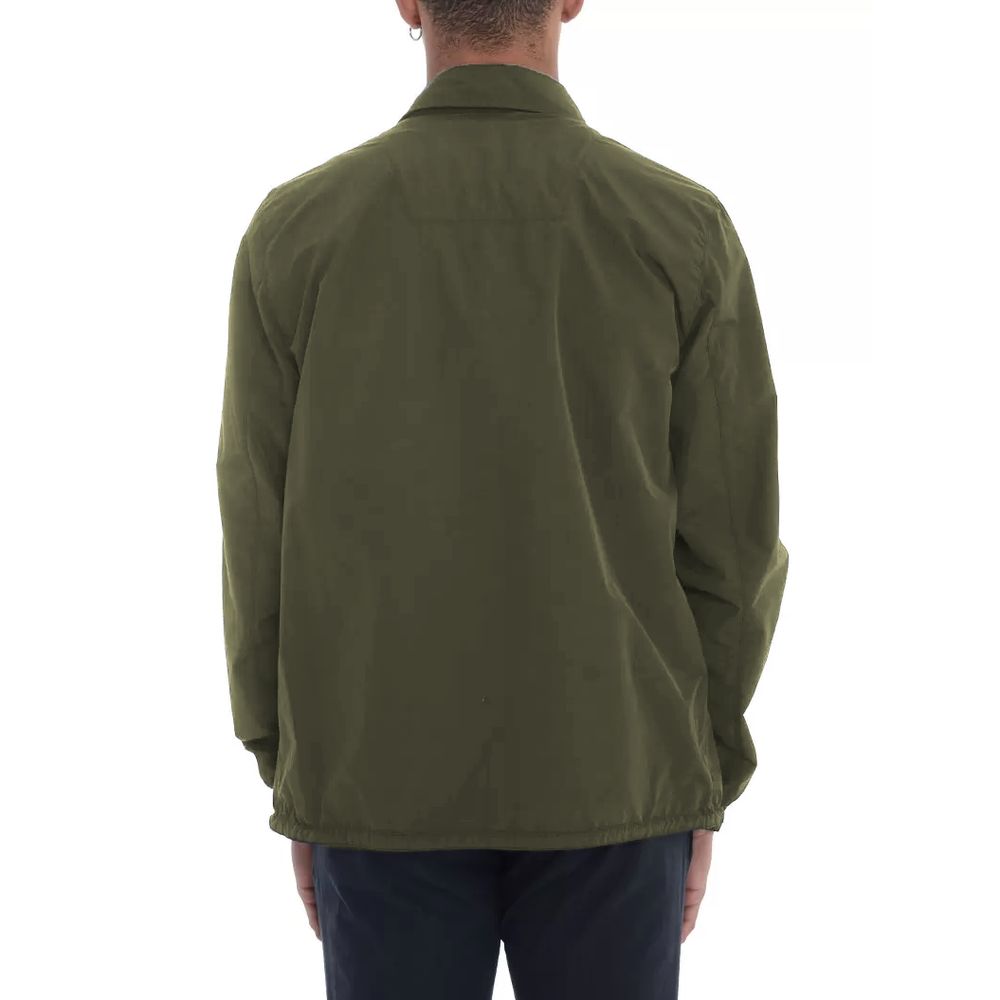 Herno Green Nylon Jacket Herno